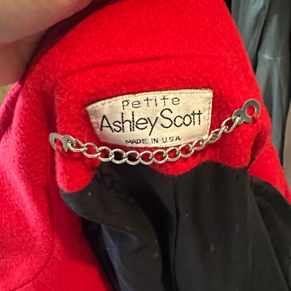 Ashley Scott Wool Women's Trench Coat - Picture 3 of 3